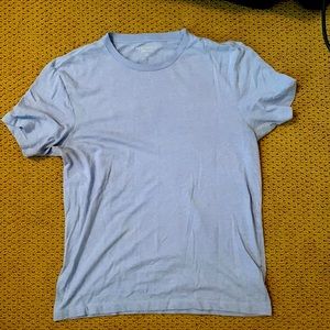J. Crew medium, blue t-shirt.